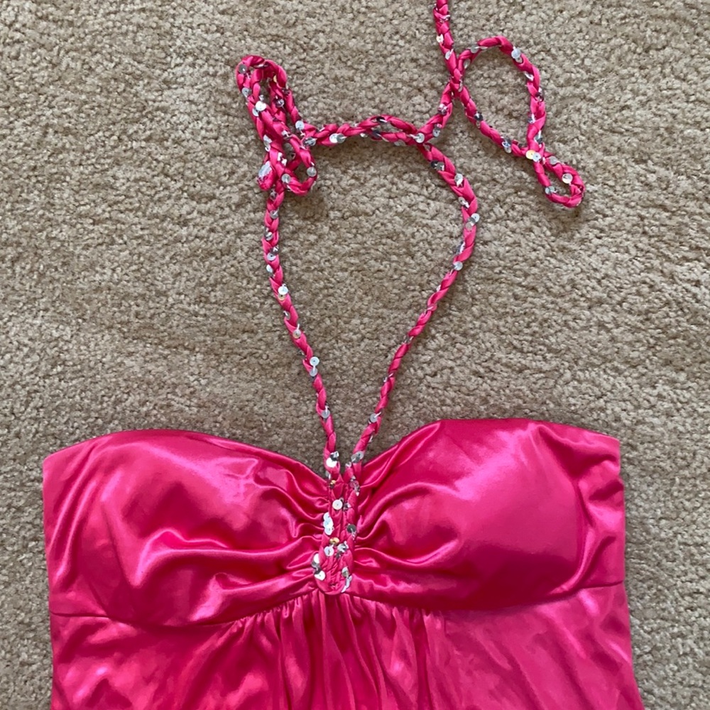Ruby Rox Pink Strapless Dress - Picture 3 of 4